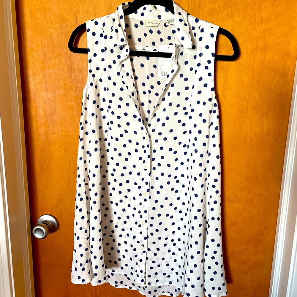 Anthropologie sleeveless blouse